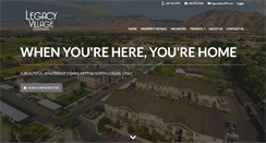 Desktop Screenshot of apartmentsinlogan.com